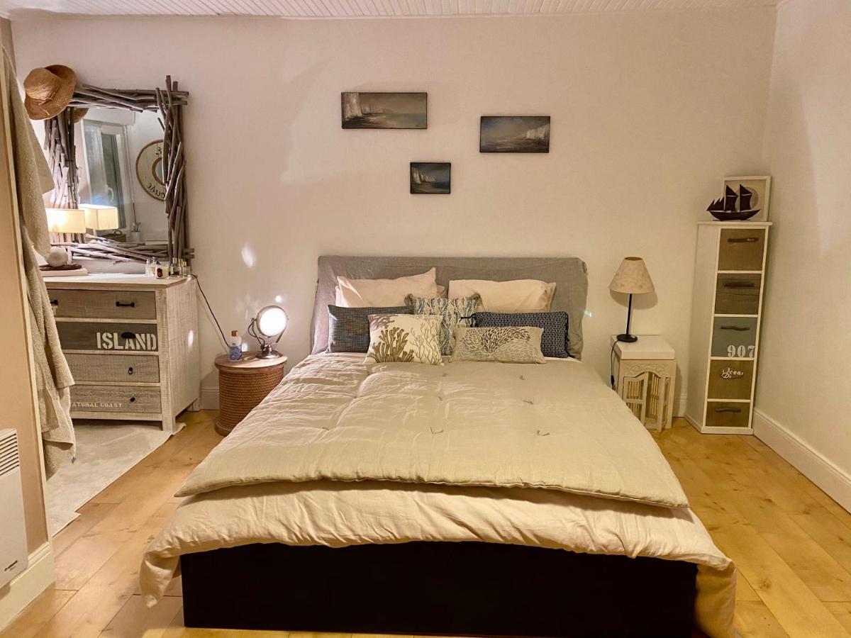 Cosy Gwen, Bel Appartement Vue Mer Laterale Ле-Трепор Экстерьер фото